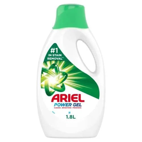 Ariel Power Gel Liquid Detergent 1.8 L