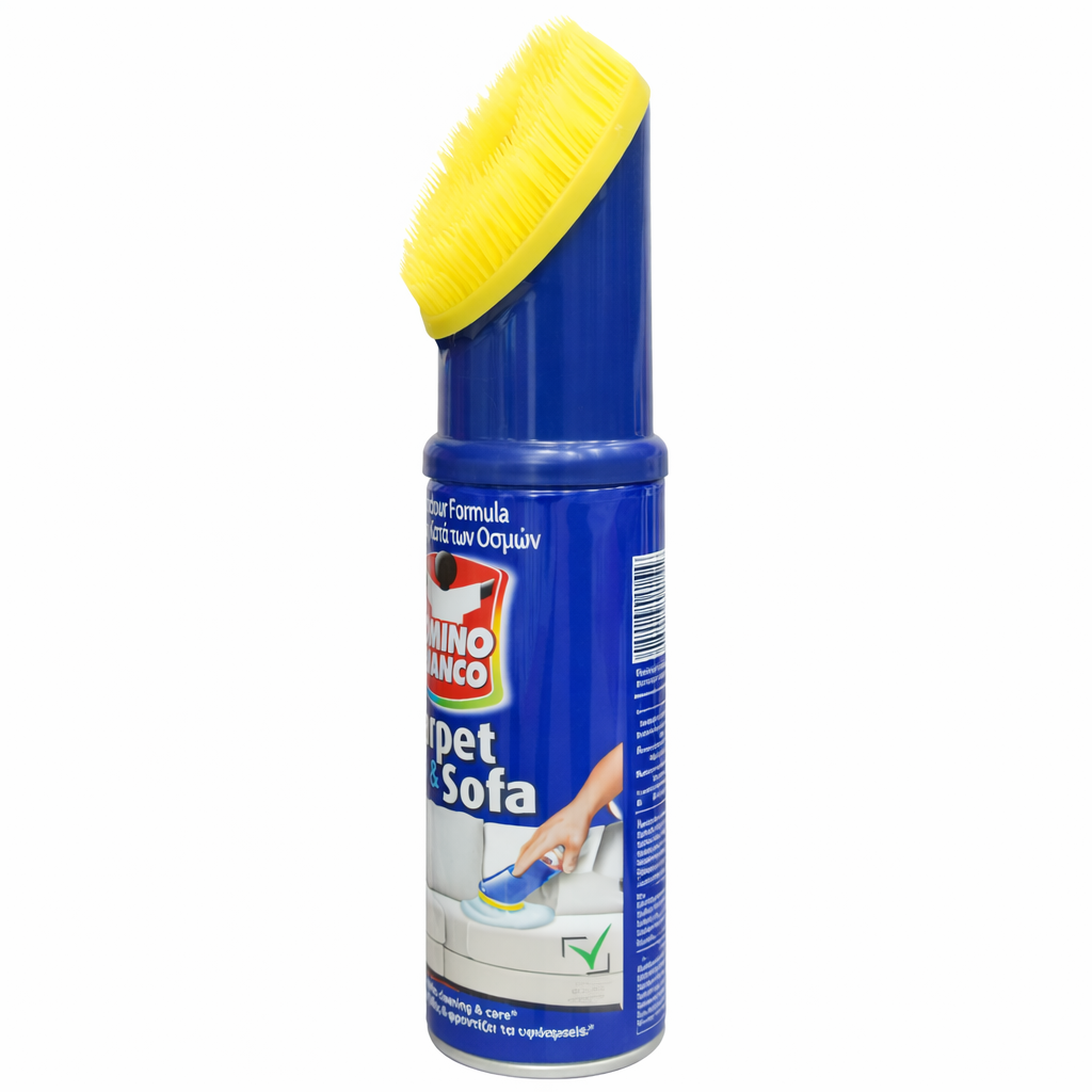 Omino Carpet Shampoo with Brush – 300 ml