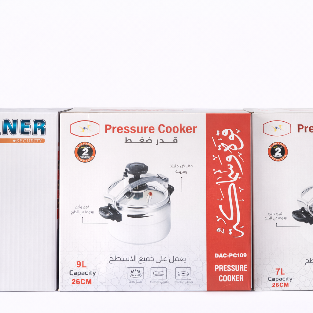 DAC Pressure Cooker – 9 Liter Capacity | Model 109