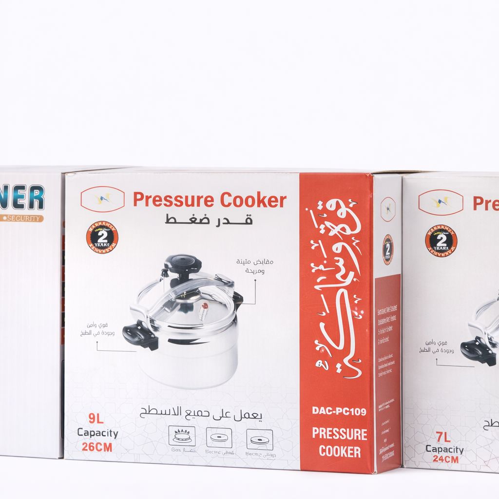 DAC Pressure Cooker – 9 Liter Capacity | Model 109