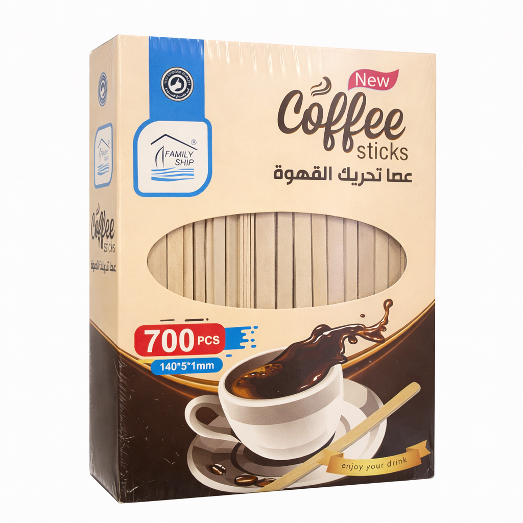 Rite Wooden Coffee Stirrers – 700 Pieces (Model 8839)