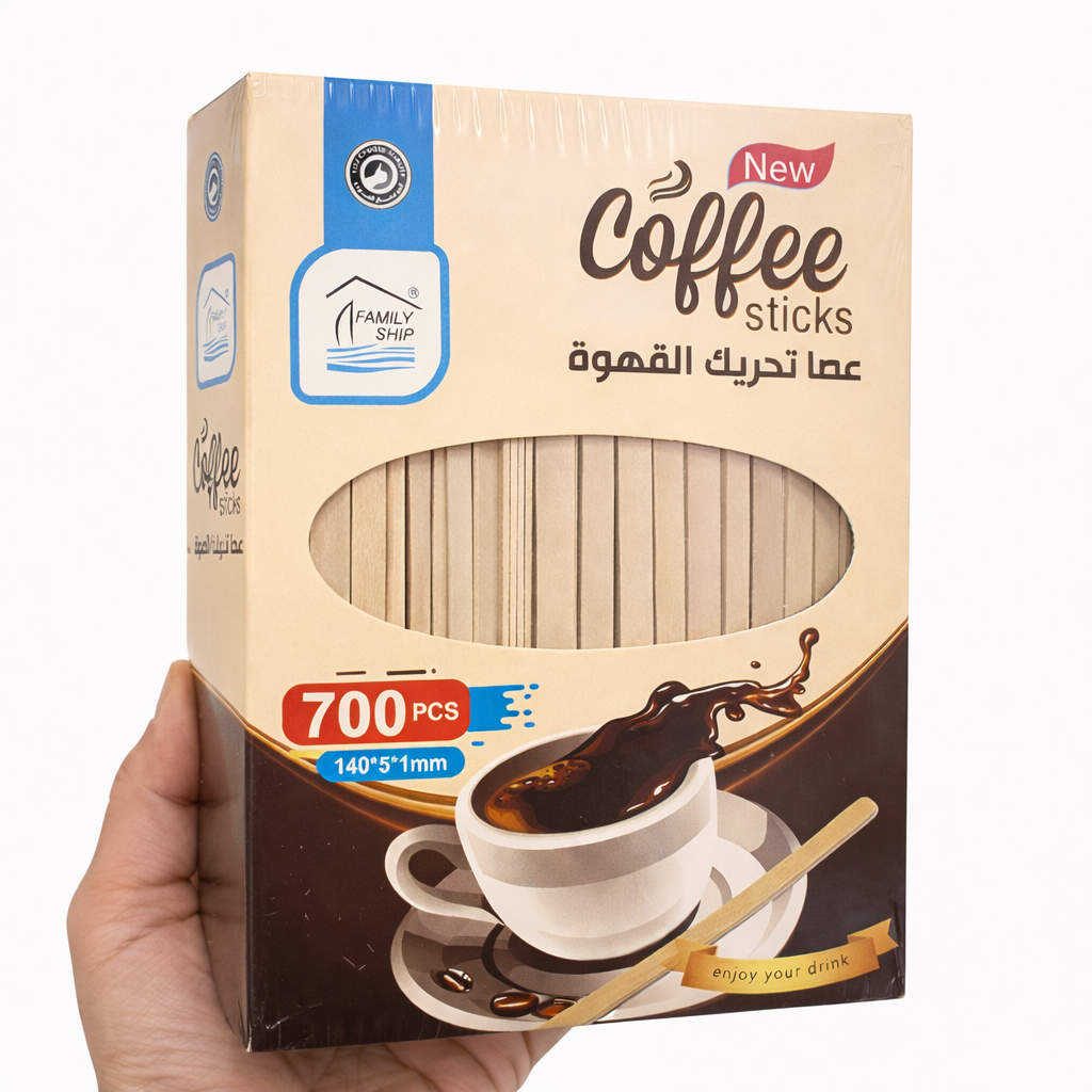 Rite Wooden Coffee Stirrers – 700 Pieces (Model 8839)