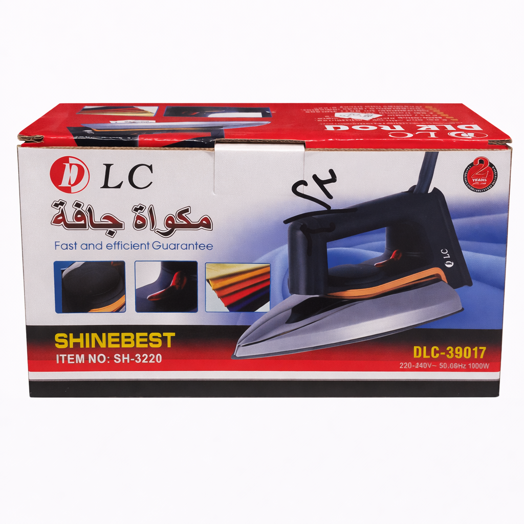 DLC Clothes Iron – Model 39017