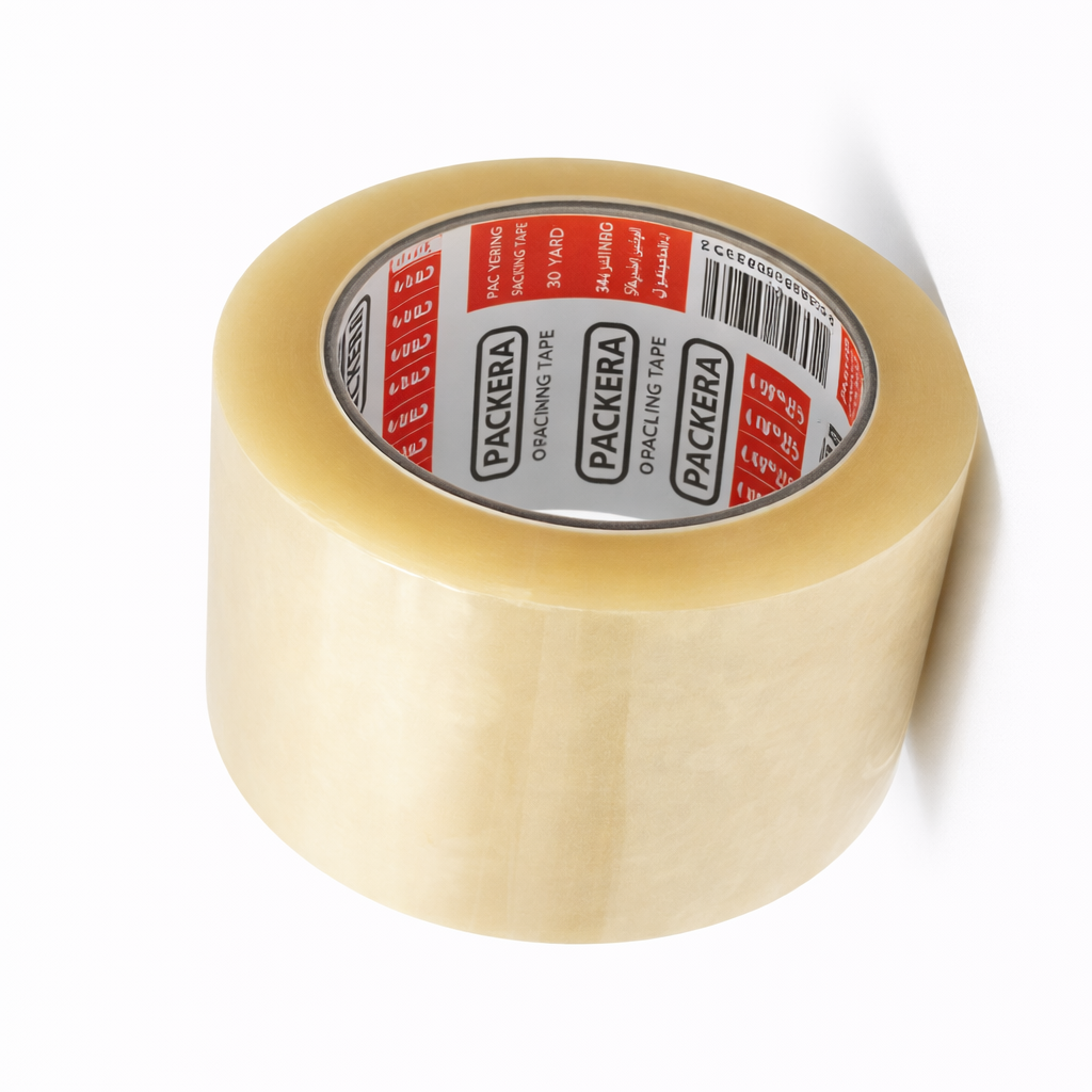 Clear Jumbo Adhesive Tape – 180 Yards Length | Pack of 24 Rolls