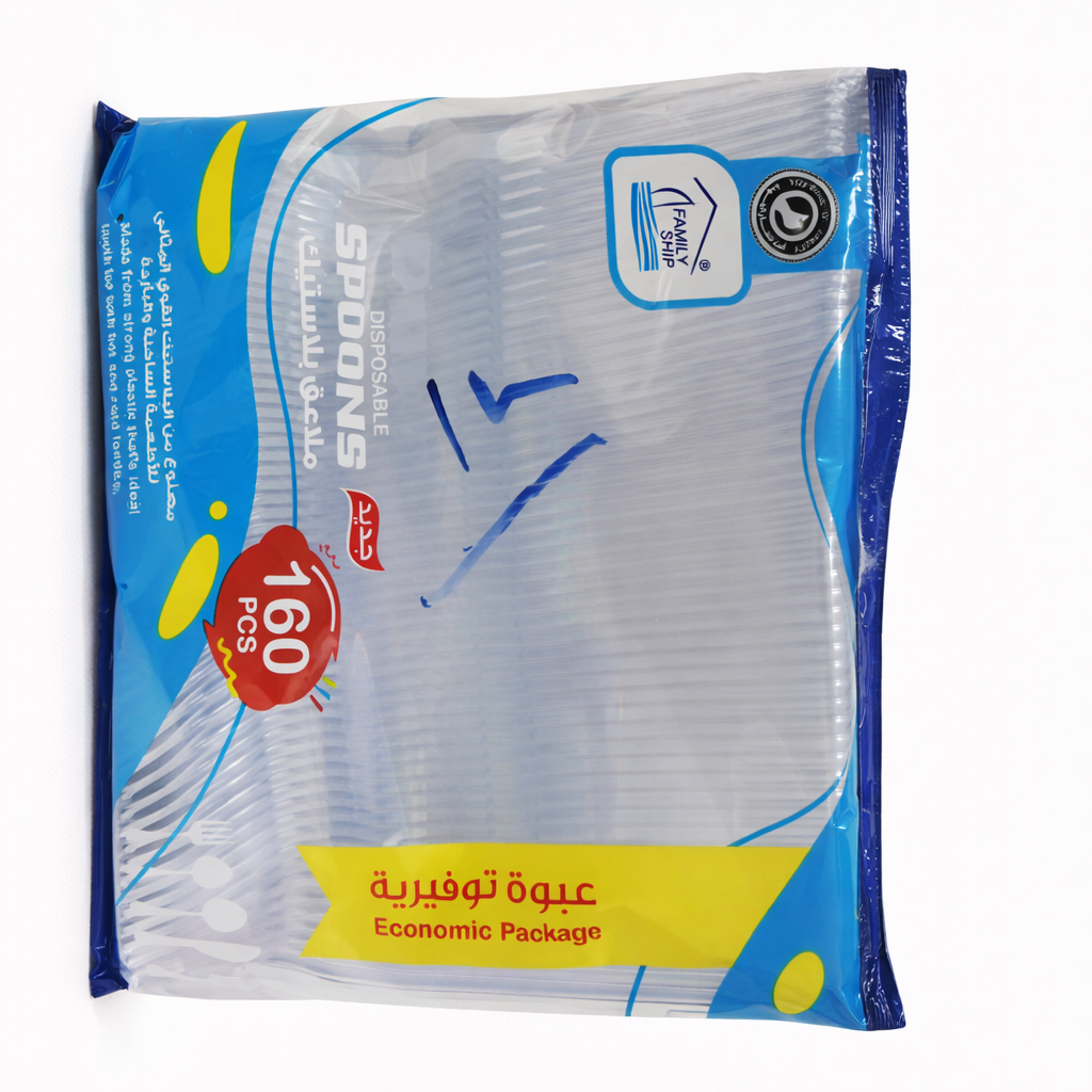 Rite Clear Table Spoons – National | 160 Pieces × 36 Packs | Model 22-11