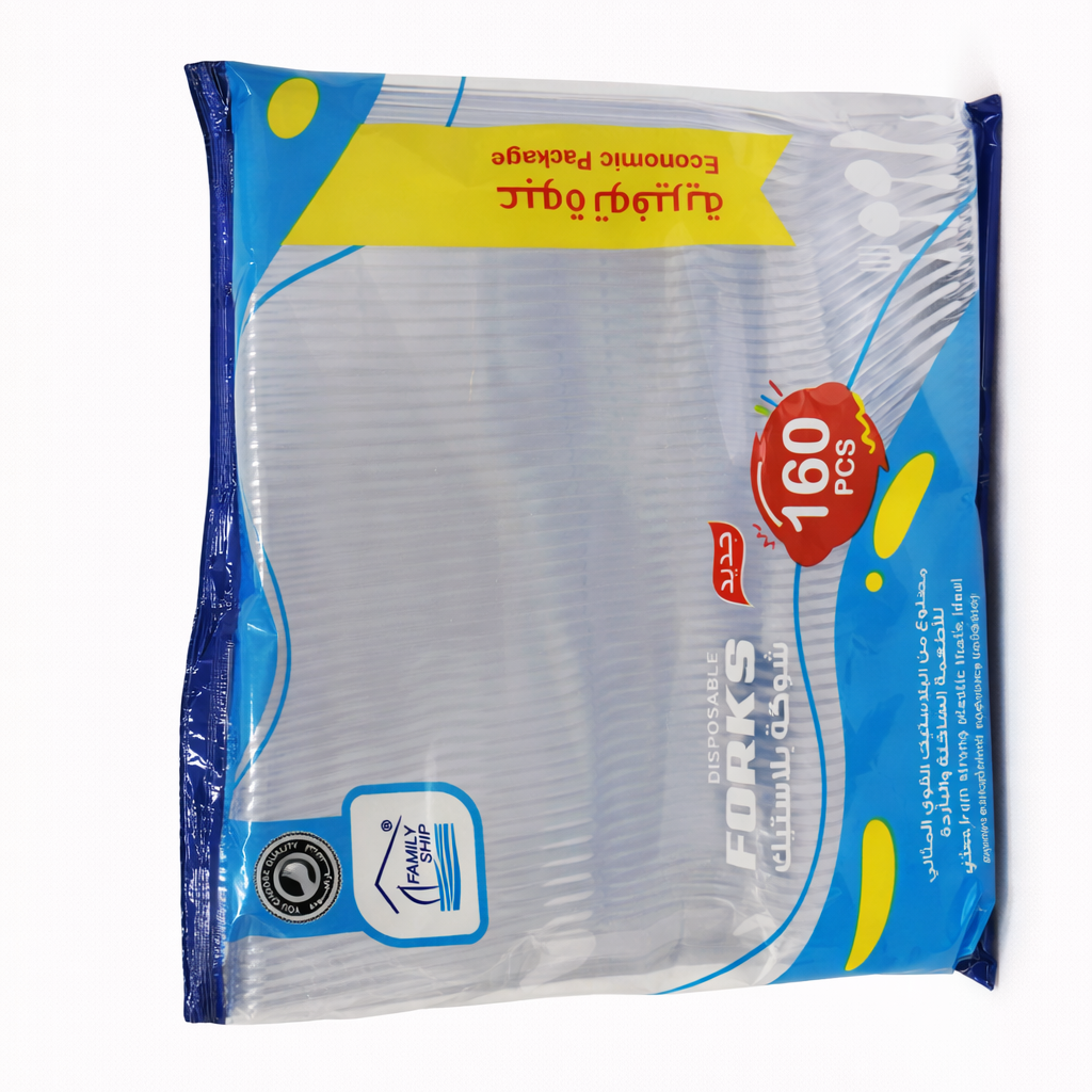 Rite clear plastic Forks – 112 Pieces × 36 Packs | Model 22-12