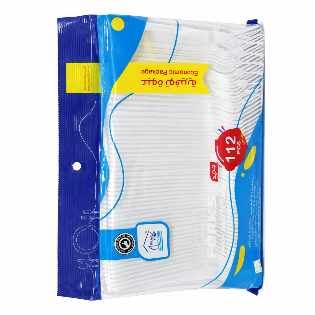 Rite White Table Forks – 112 Pieces × 36 Packs | Model 22-04