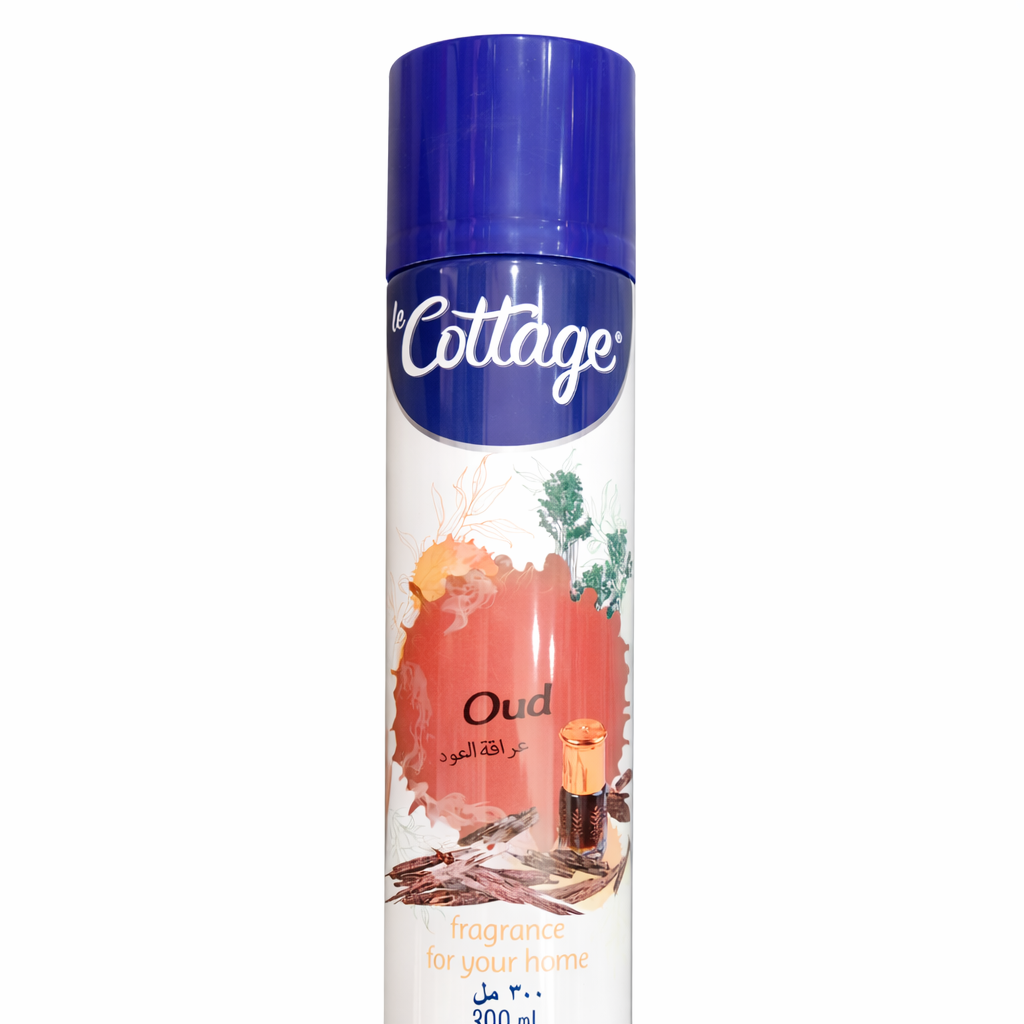 Cottage Air Freshener Oud 300ml – Pack of 1 × 48 Pieces