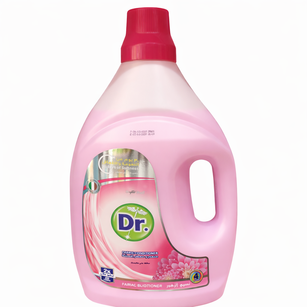 Dr. Sanitex Fabric Softener 4L – Pink | Pack of 4