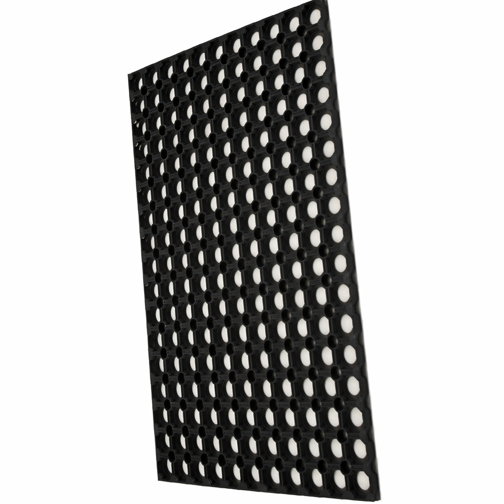 Perforated Rubber Mat – Size 80×40 cm | Pack of 10