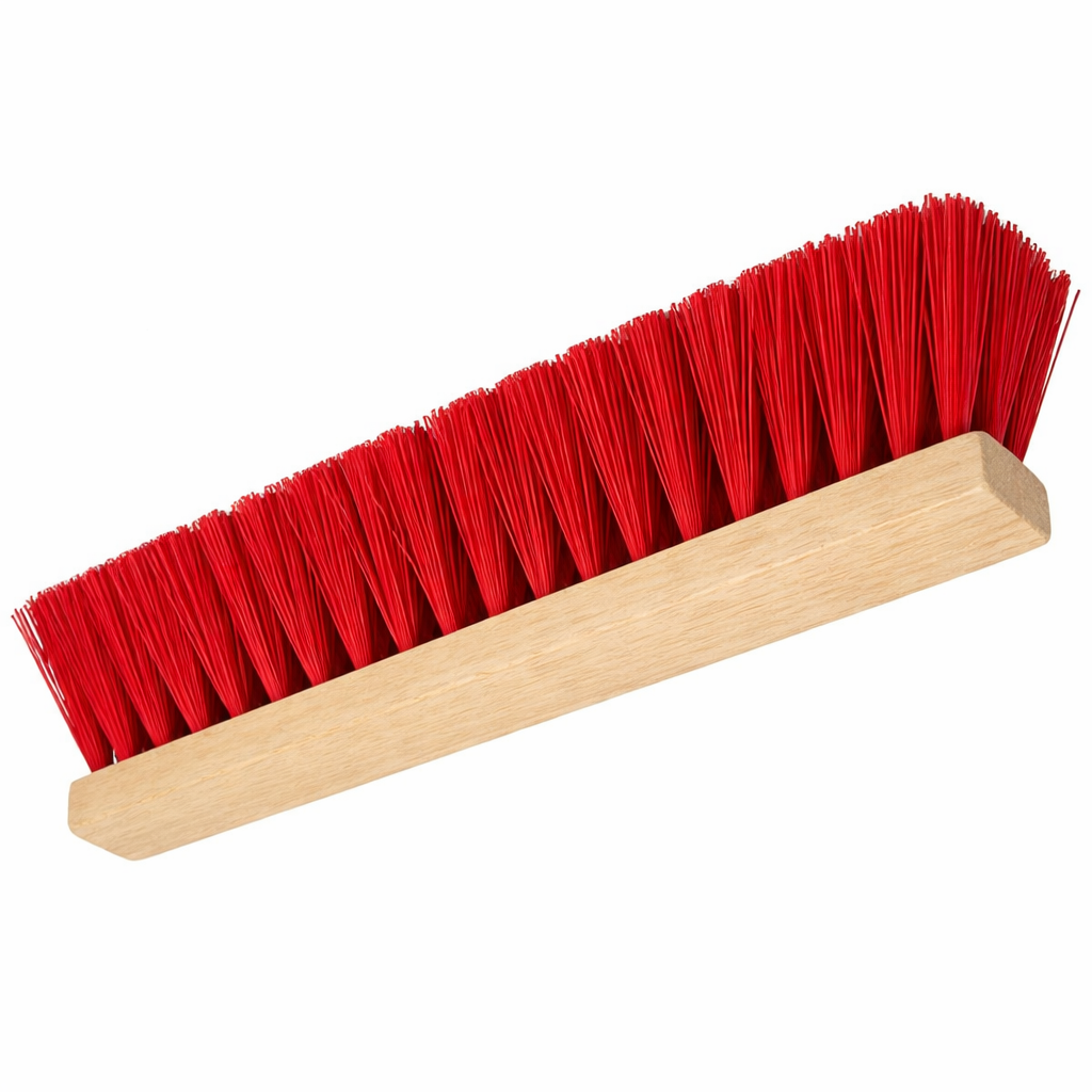 Municipal Rough Broom – 30 cm – Red – Pack of 24