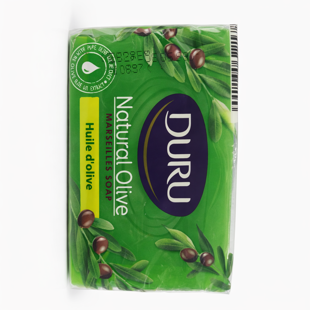 Duru Natural Olive Soap Bar 180g – Carton of 30 Pieces