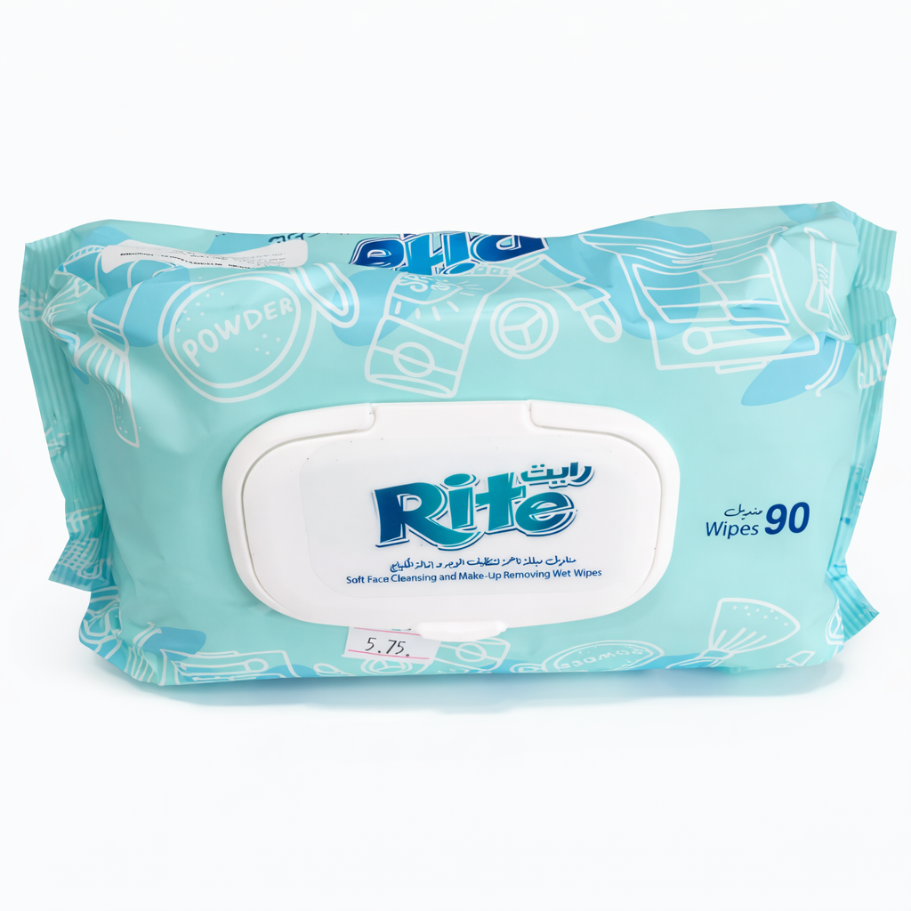 Rite 0130 Makeup Remover Cleansing Wipes