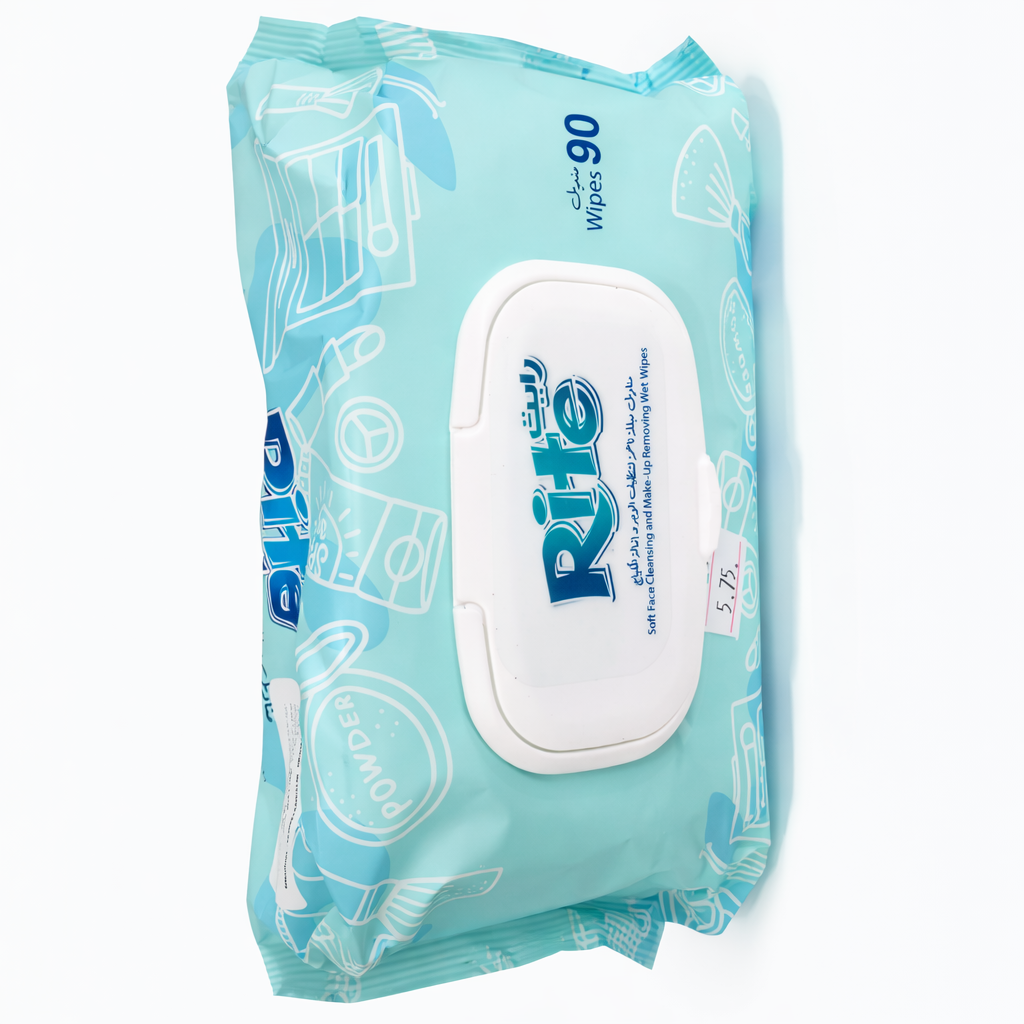 Rite 0130 Makeup Remover Cleansing Wipes