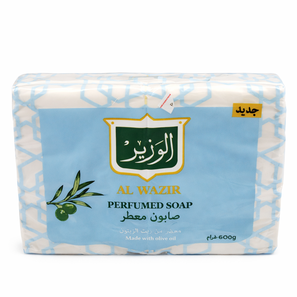 Al Wazir Soap 4 Bars × 600g