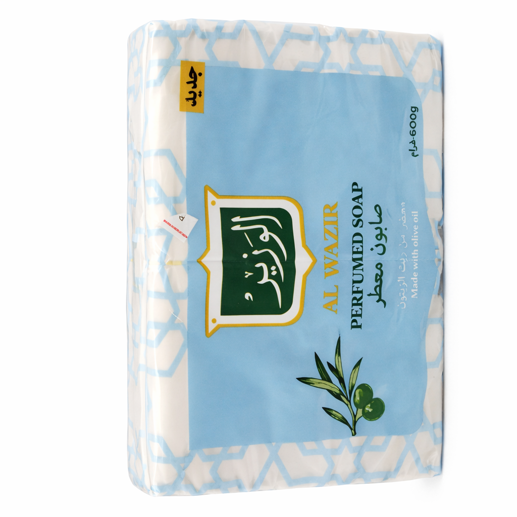 Al Wazir Soap 4 Bars × 600g
