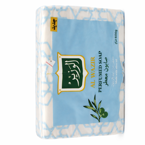 Al Wazir Soap 4 Bars × 600g