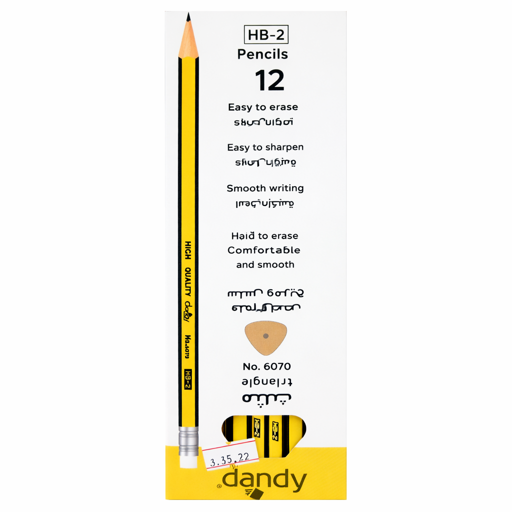 Yellow Triangular Pencil – Model 6070