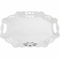 Rite White Melamine Plates – Tabasi Style | Model 7940