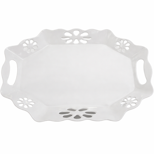 Rite White Melamine Plates – Tabasi Style | Model 7940