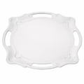 Rite Decorative White Melamine Plate – Size 27×36 cm | Model 6101