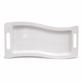 Rite White Melamine Plate – Size 40×17 cm | Model 6094