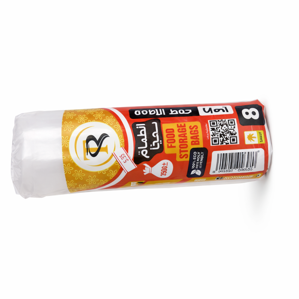 TR Nylon Food Storage Roll Bags – Size No. 8