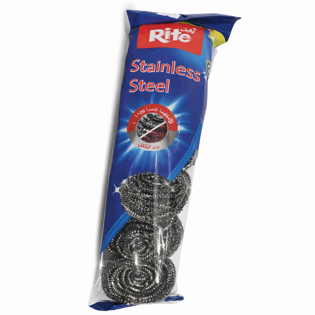 Rite Steel Wire Scrubber – 4+2 Pieces (Model 1267)