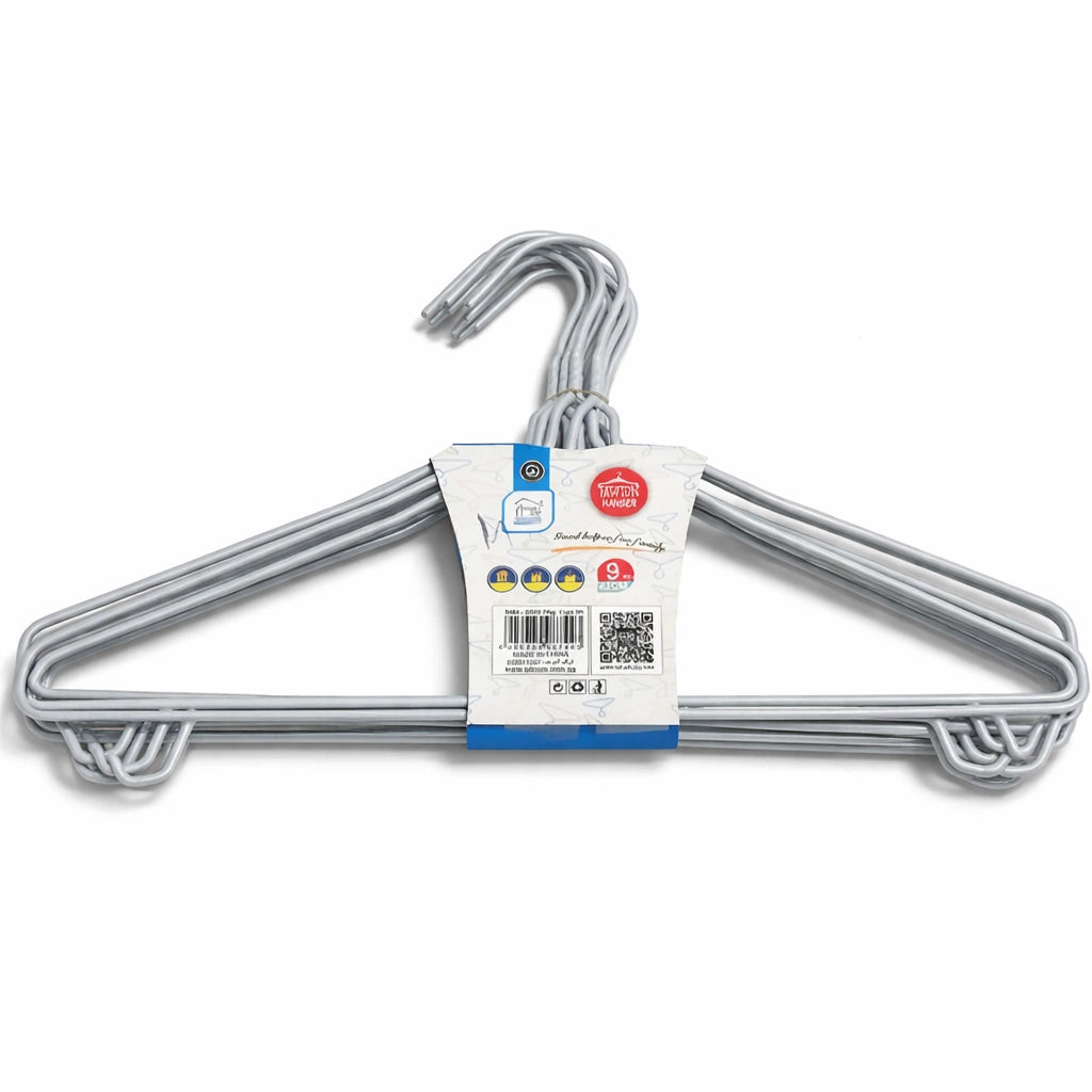Rite Colored Metal Clothes Hangers – 10 Pieces (Model 10382)