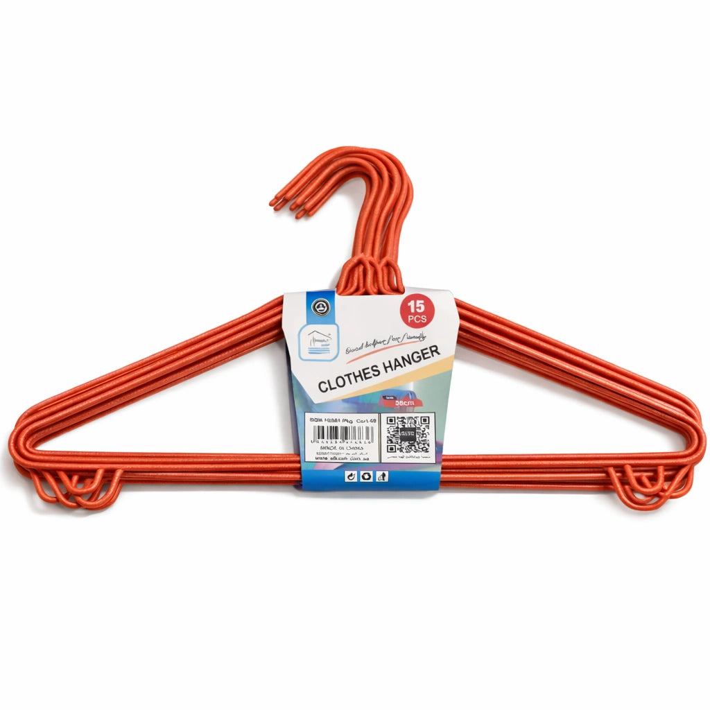 Rite Metal Clothes Hangers – 15 Pieces (Model 10381)