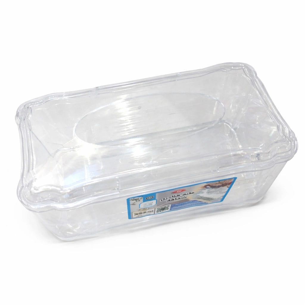 Rite Classic Transparent Tissue Box – Model 4350