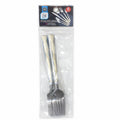 Rite Elegant Stainless Steel Forks – Silver & Gold, 6 Pieces (Model 9099)