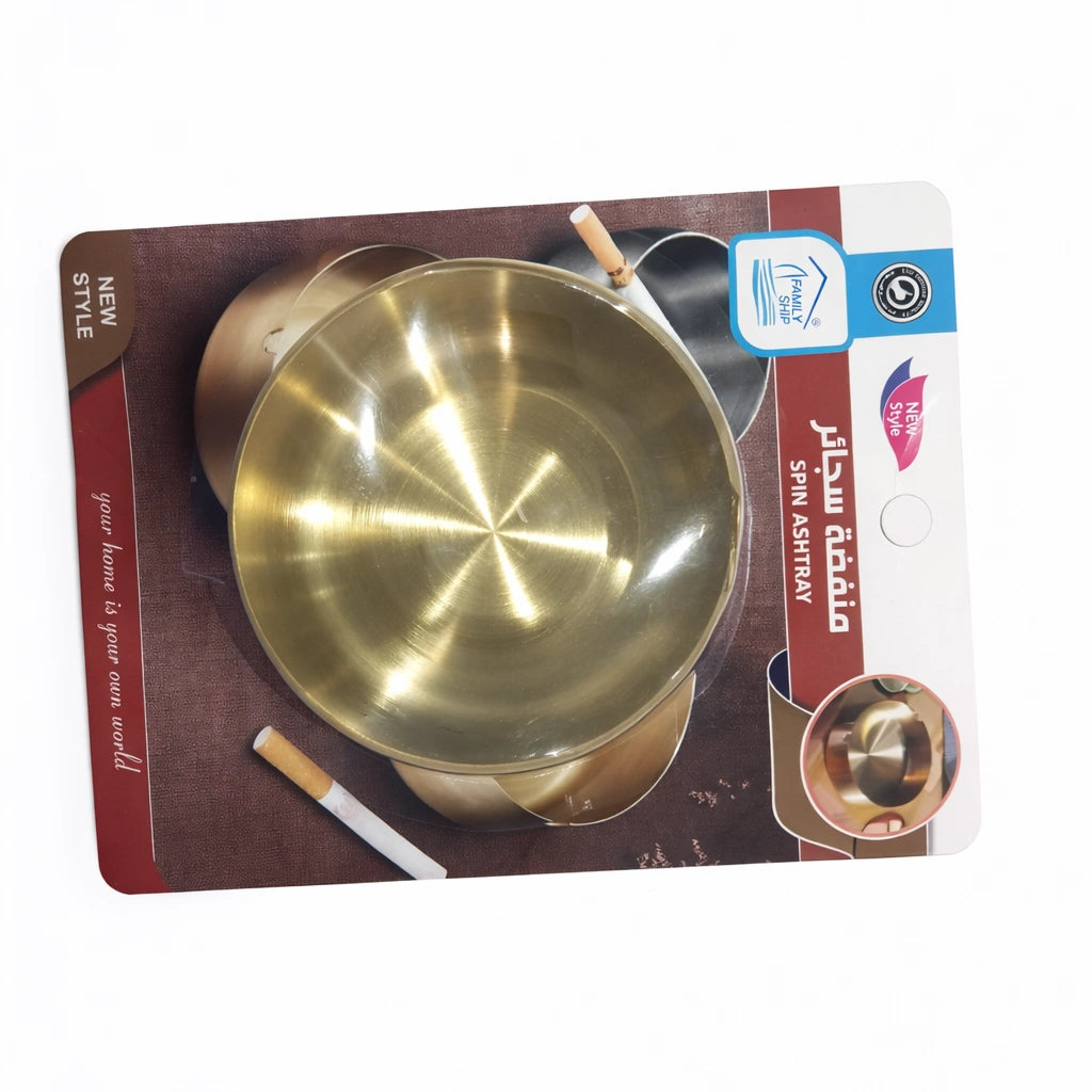 Rite Stainless Steel Ashtray – Model 3653