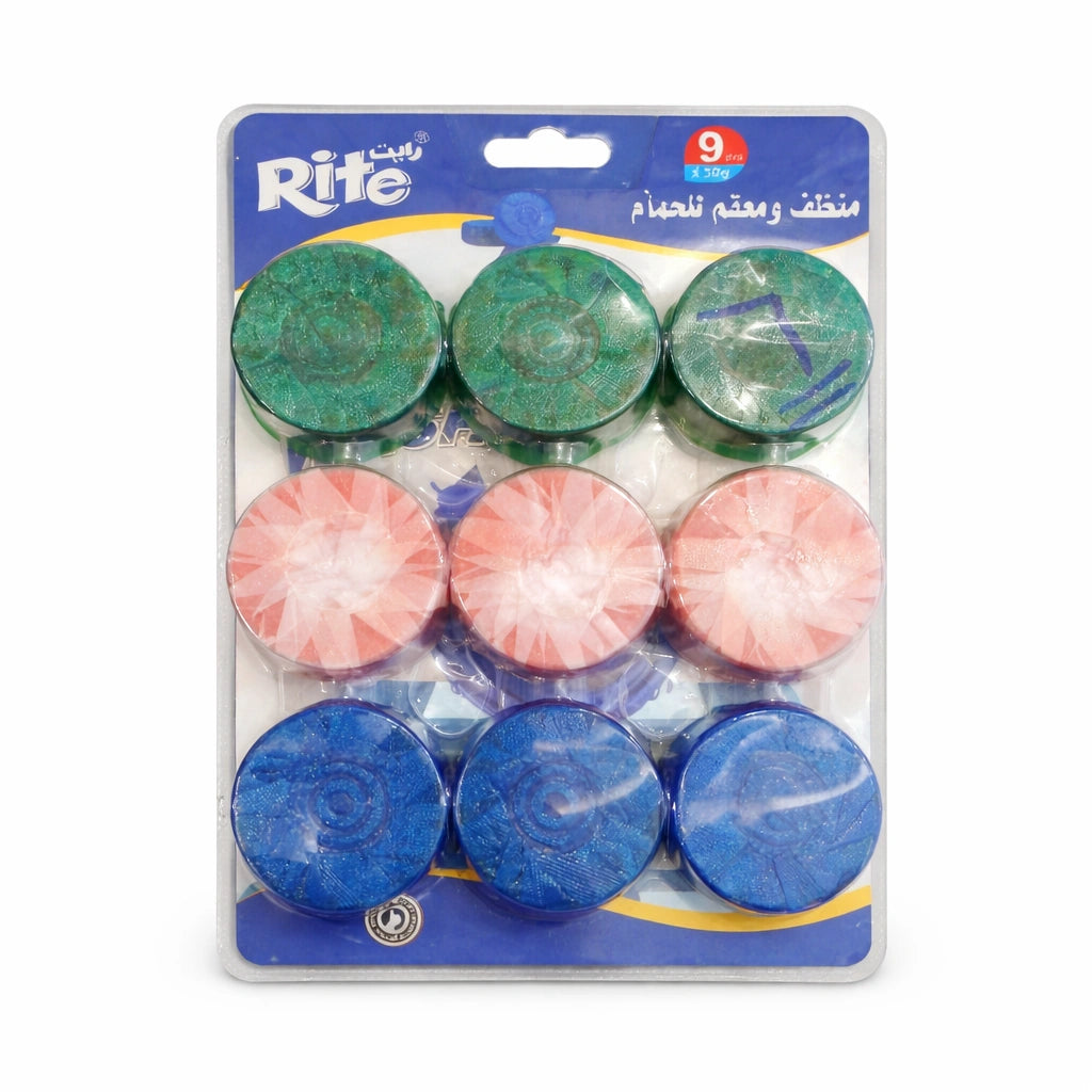 Rite Toilet Water Cleaner & Color Tabs – 9 Pieces (Model 477)