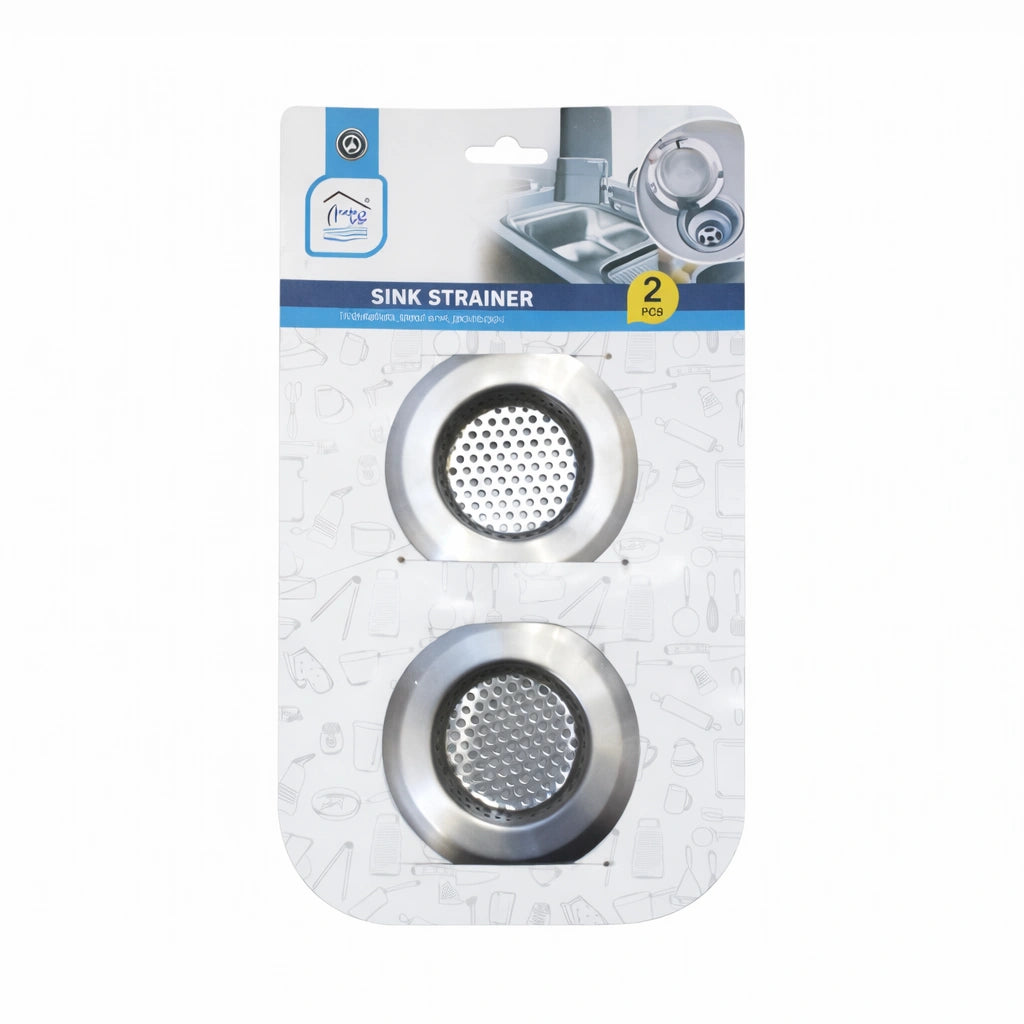 Stainless Steel Sink Strainers – 2 Pieces