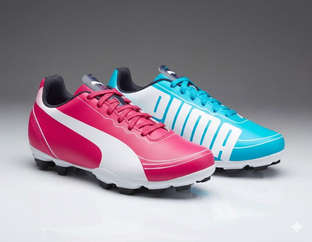 men's shoes Red * Blue shoes Sky blue (Puma)
