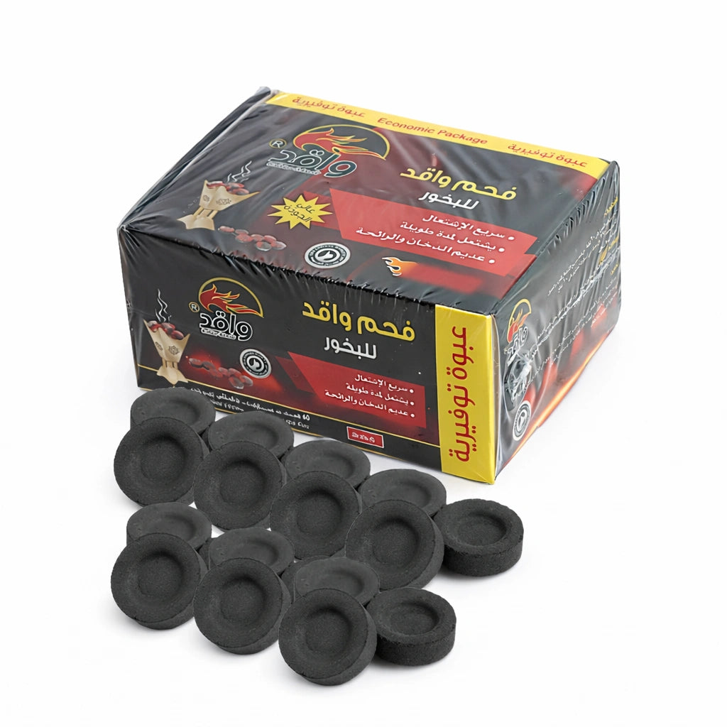 Incense Charcoal – 60 Pieces (Model 7633)