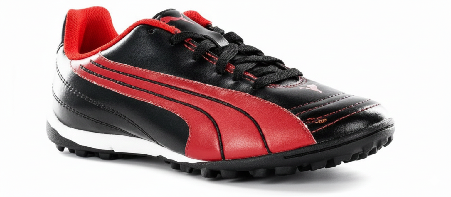 Kids Shoes  Black * Red * White (Puma)