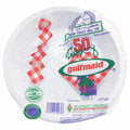 Al Khaleej Round Plastic Plate Al Khaleej Round Plastic Plate No.18 – 50 Pieces × 10 Packs