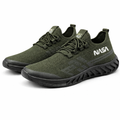 DARK GREEN And Gray shoes (NASA)