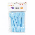Blue Plastic Party Spoons – Model 4520