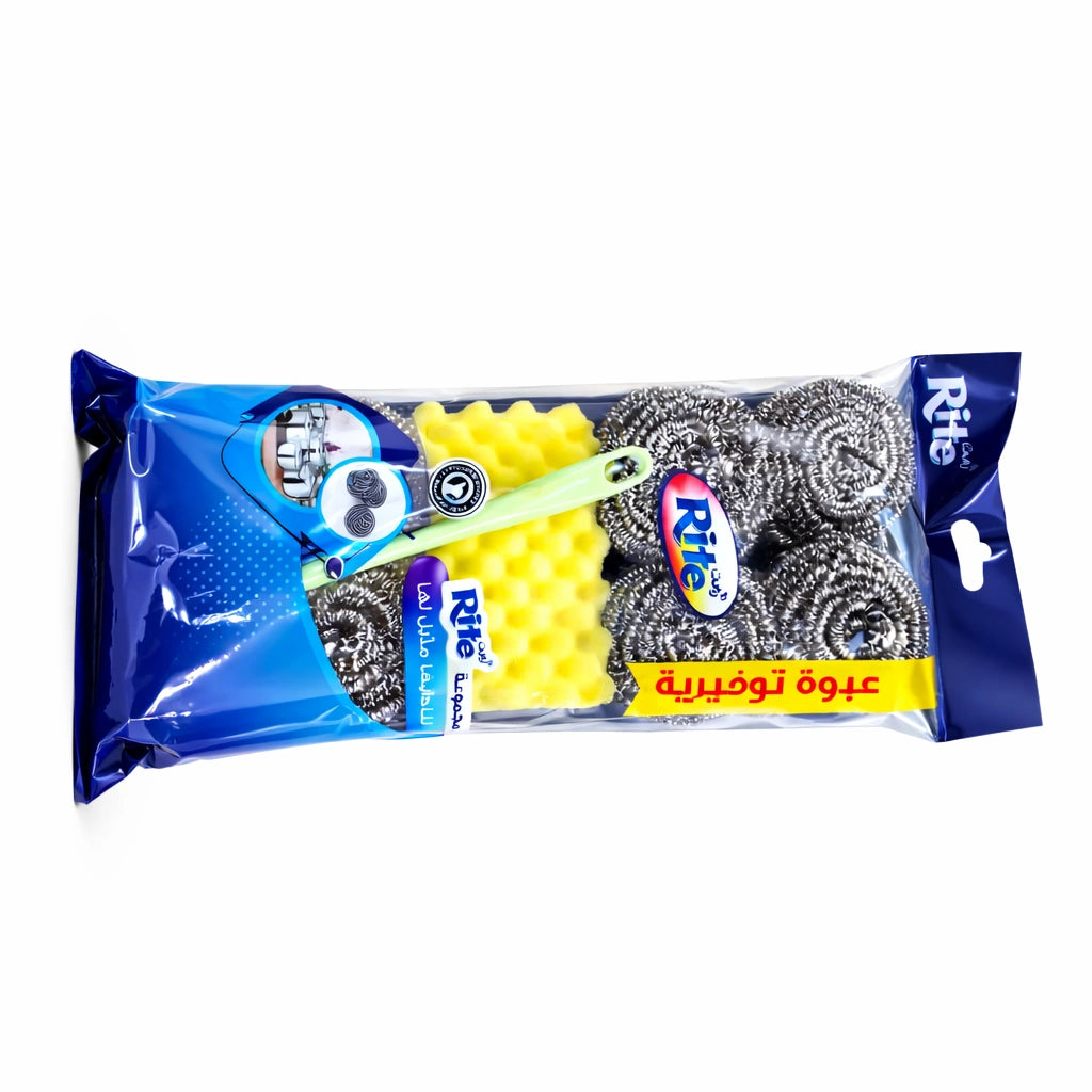 Scourer + Steel Wire Cleaning Set – rite – Model 113