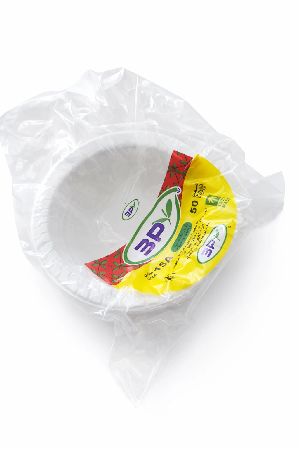 3B Plastic Soup Bowl No. 15 A  – Pack of 50 Pieces × 20 Bundles