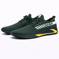 DARK GREEN line white SHOES ( NASA)