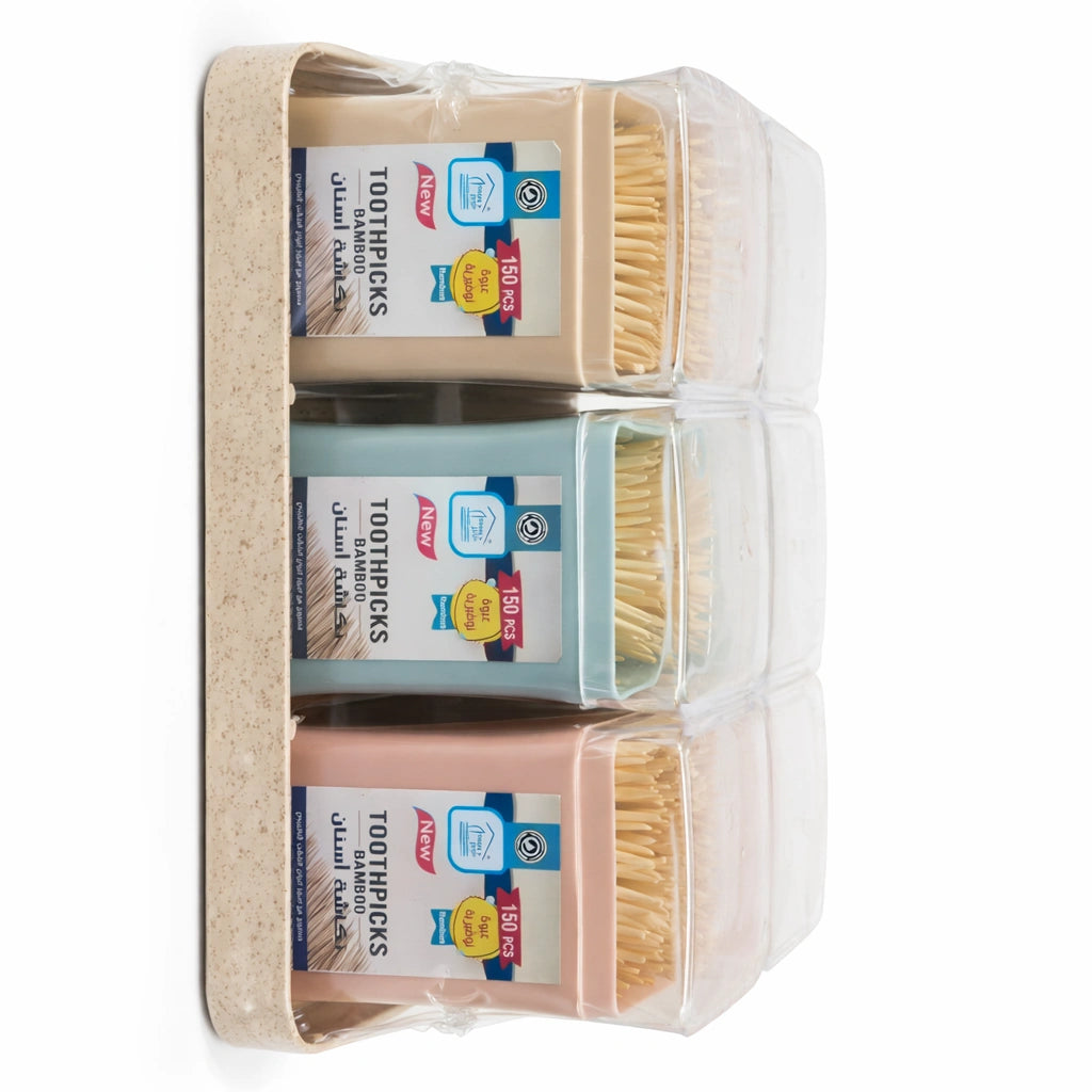 Rite Square Wooden Toothpicks – 900 Pieces (Model 8435)