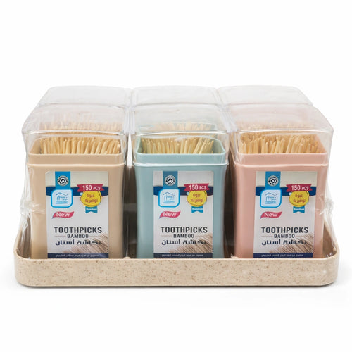 Rite Square Wooden Toothpicks – 900 Pieces (Model 8435)