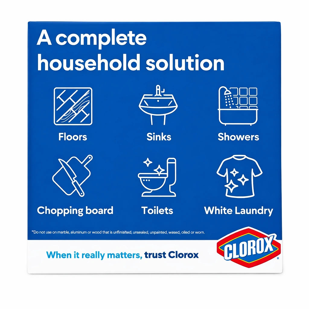 Clorox Bleach – 30 Liters