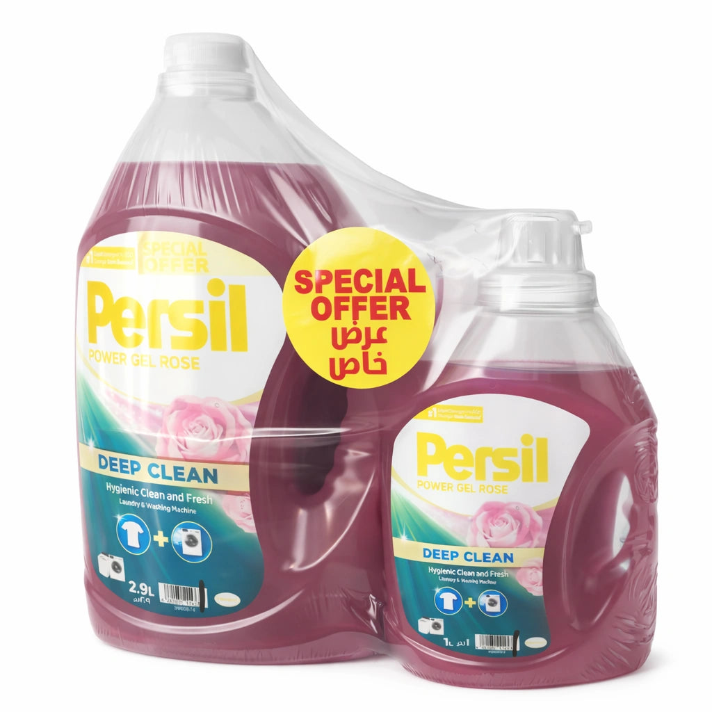 Persil Gel Rose 2.9L + 1L (Special Offer)