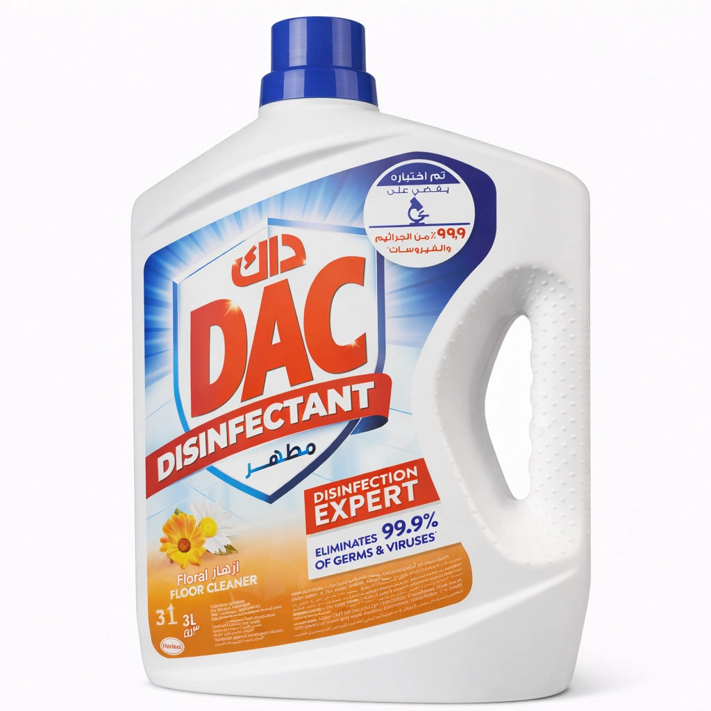DAC Floor Disinfectant 3L – Floral