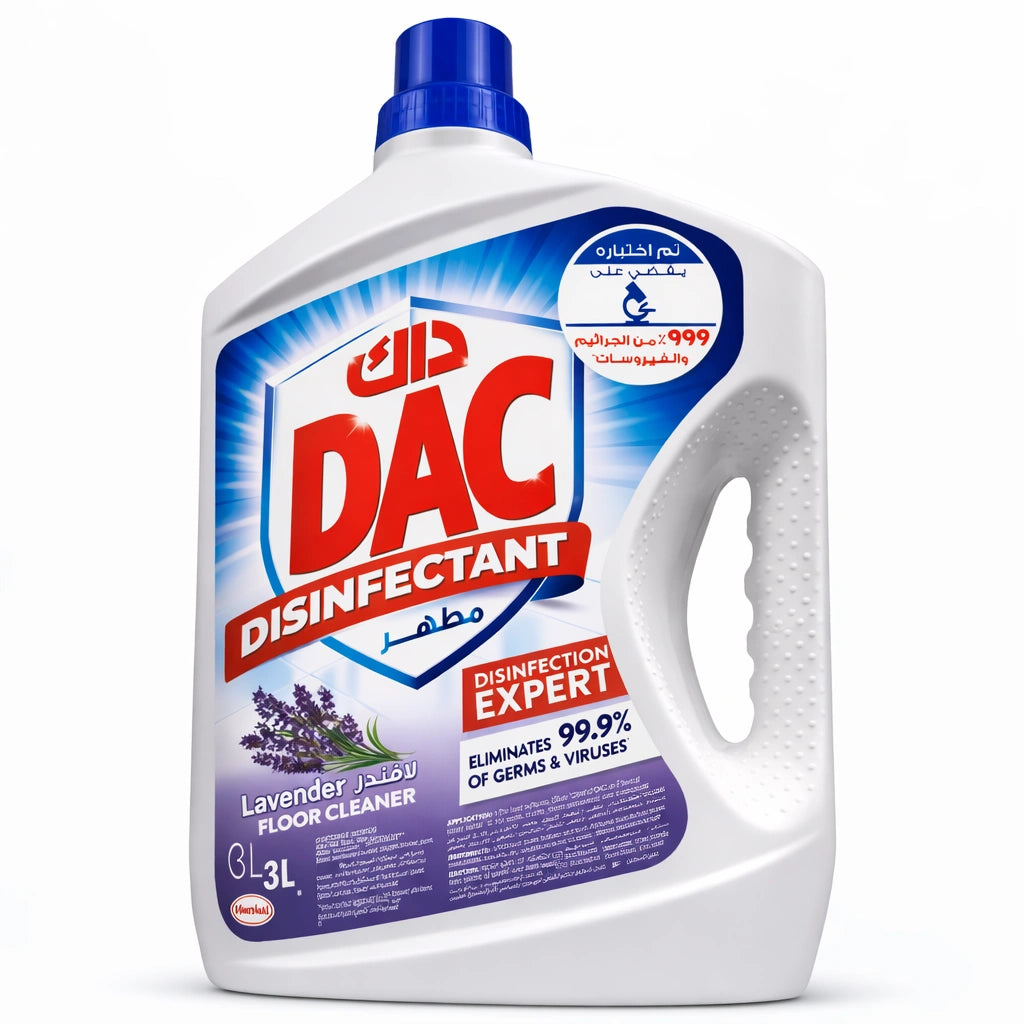 DAC Floor Disinfectant 3L – Lavender